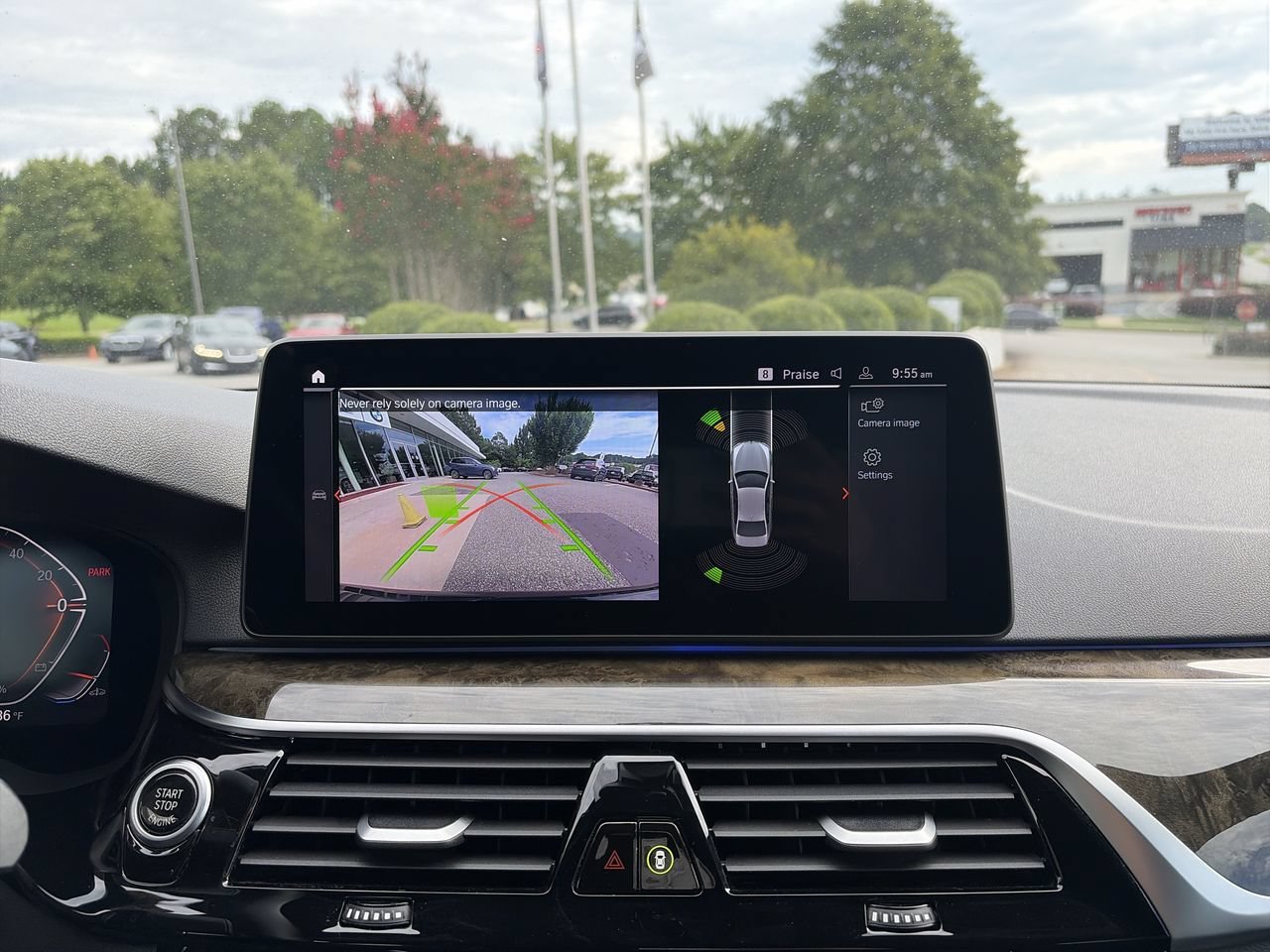 Used 2023 Black Sapphire Metallic BMW 540i image 25