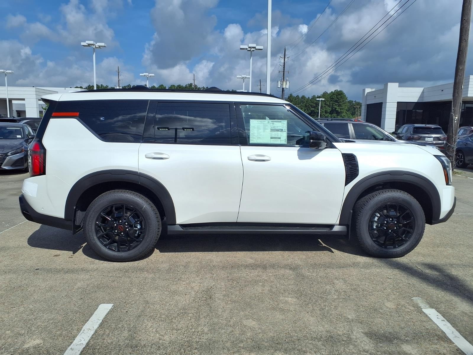 2026 Nissan Armada PRO-4X® White at Robbins Nissan