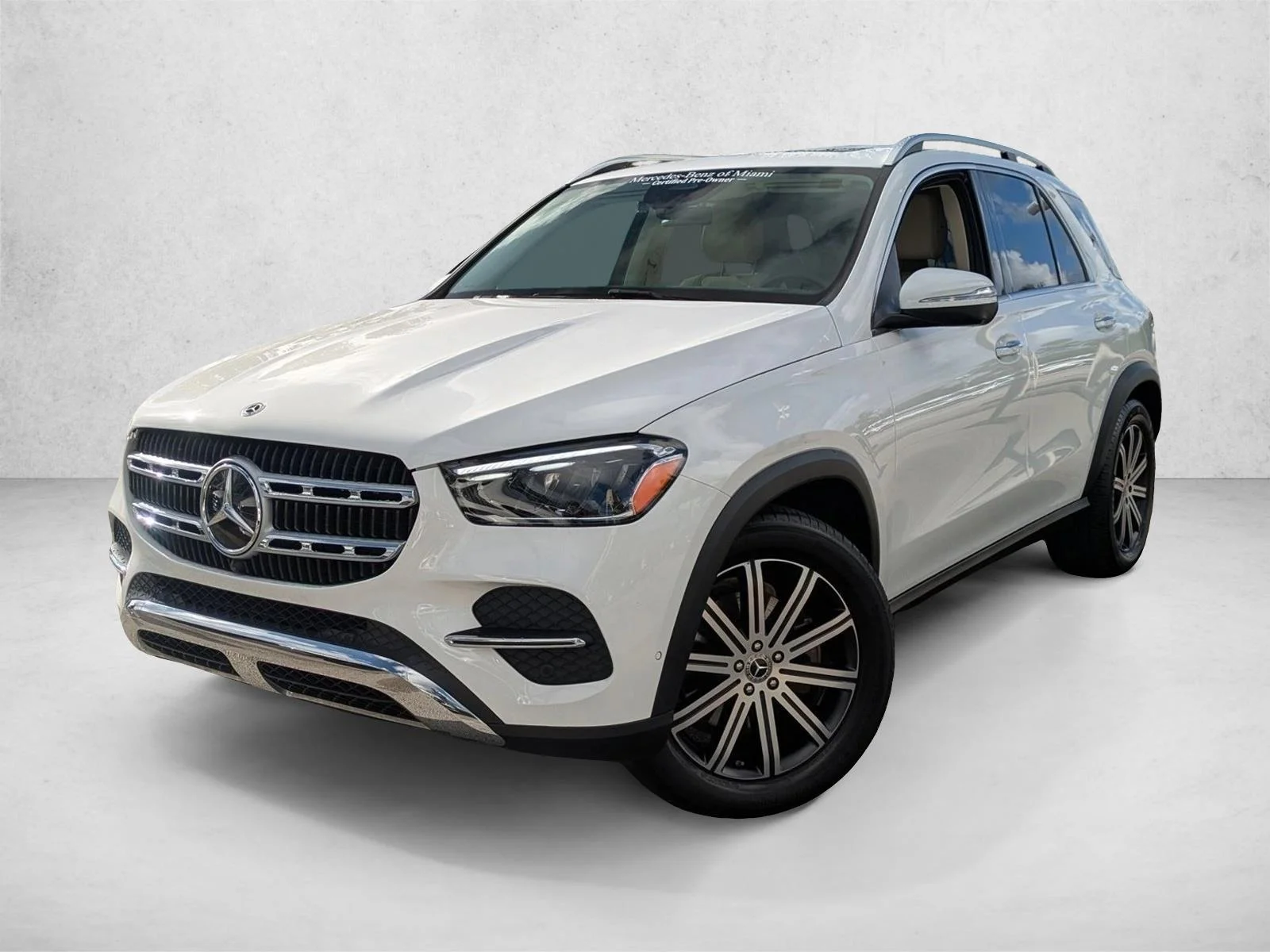 Used 2025 Polar White Mercedes-Benz GLE 350 image 1