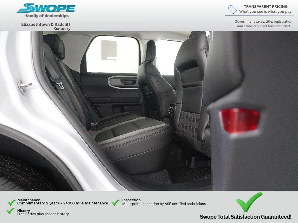 New 2026 SPACE WHITE METALLIC Ford Big Bend image 13