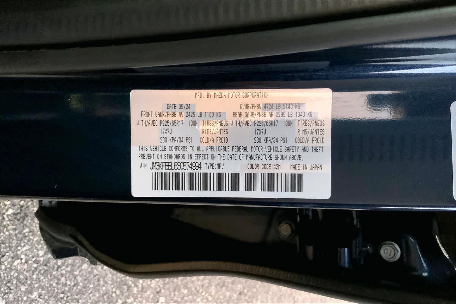 Used 2025 Deep Crystal Blue Mica Mazda 2.5 S Select Package image 31