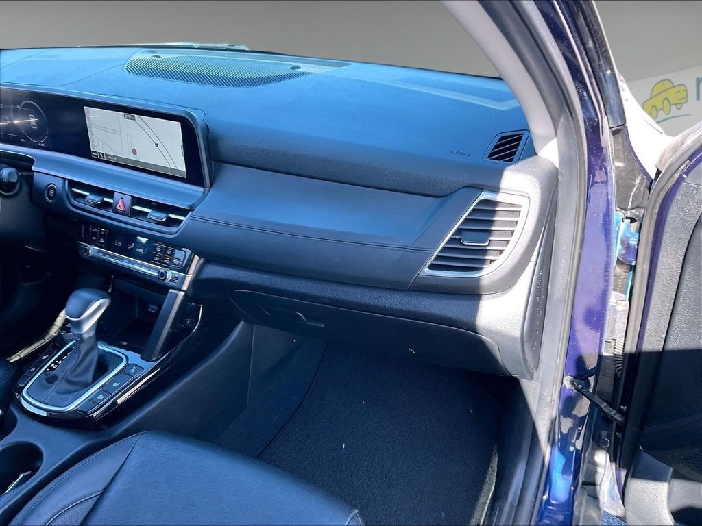 Used 2024 Dark Ocean Blue Kia EX image 12