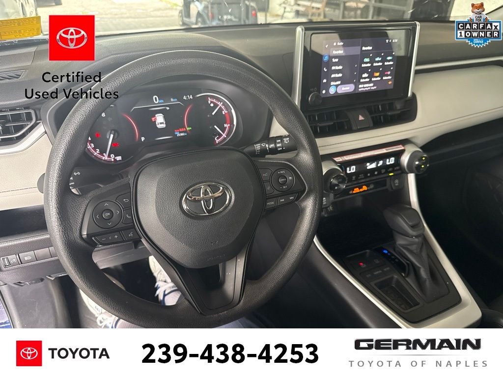 Certified Used 2025 Blue Toyota XLE image 19