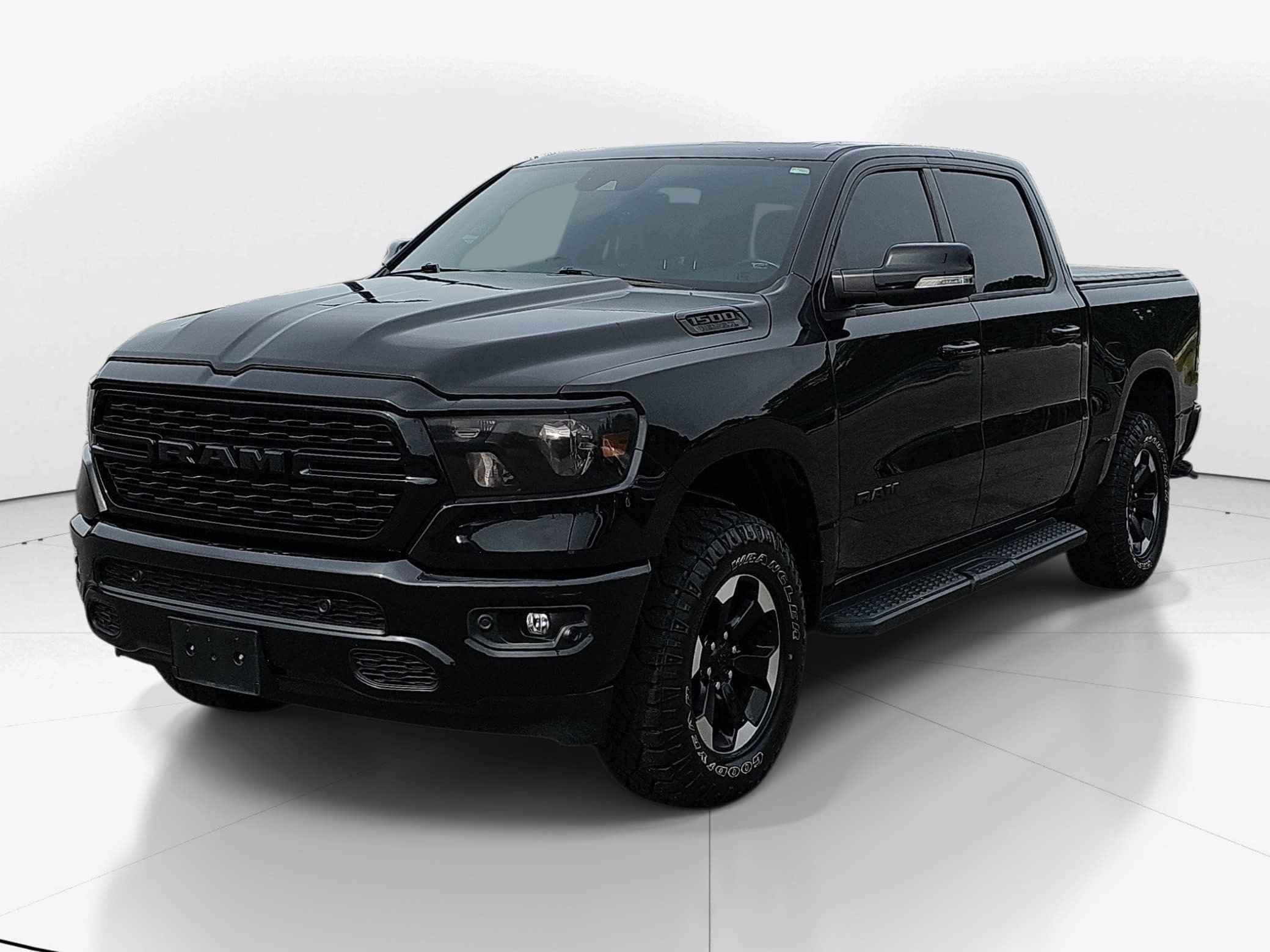 Used 2022 Diamond Black Crystal Pearlcoat Ram Big Horn image 6