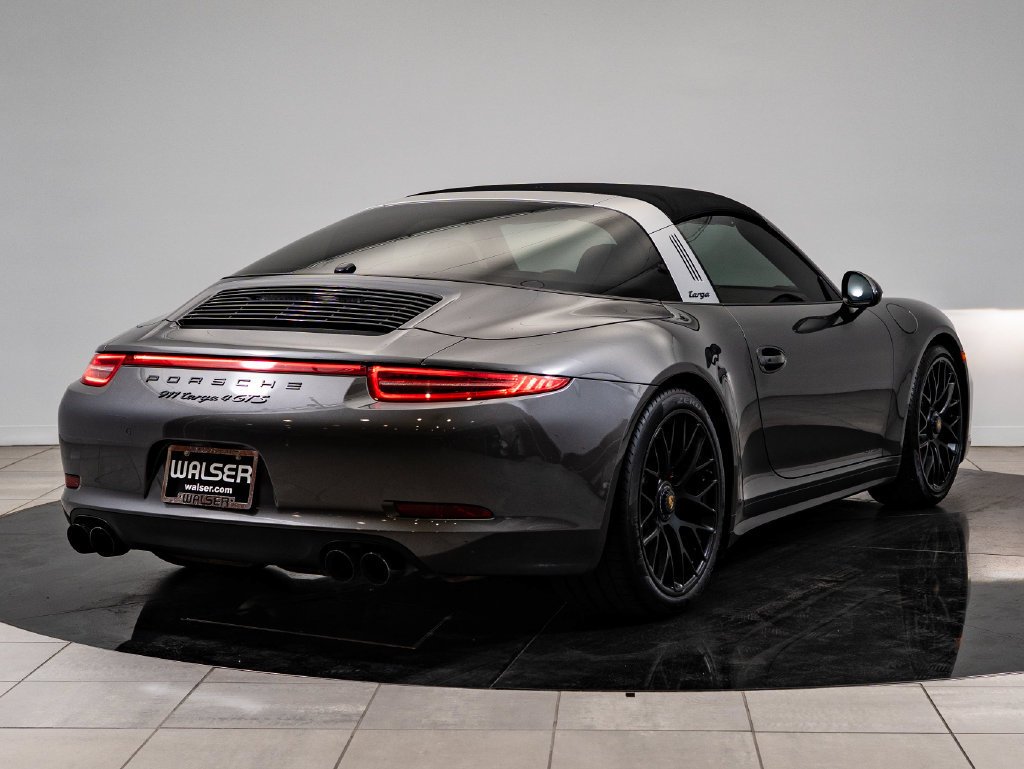 Certified Used 2016 Agate Gray Metallic Porsche Targa 4 GTS image 8
