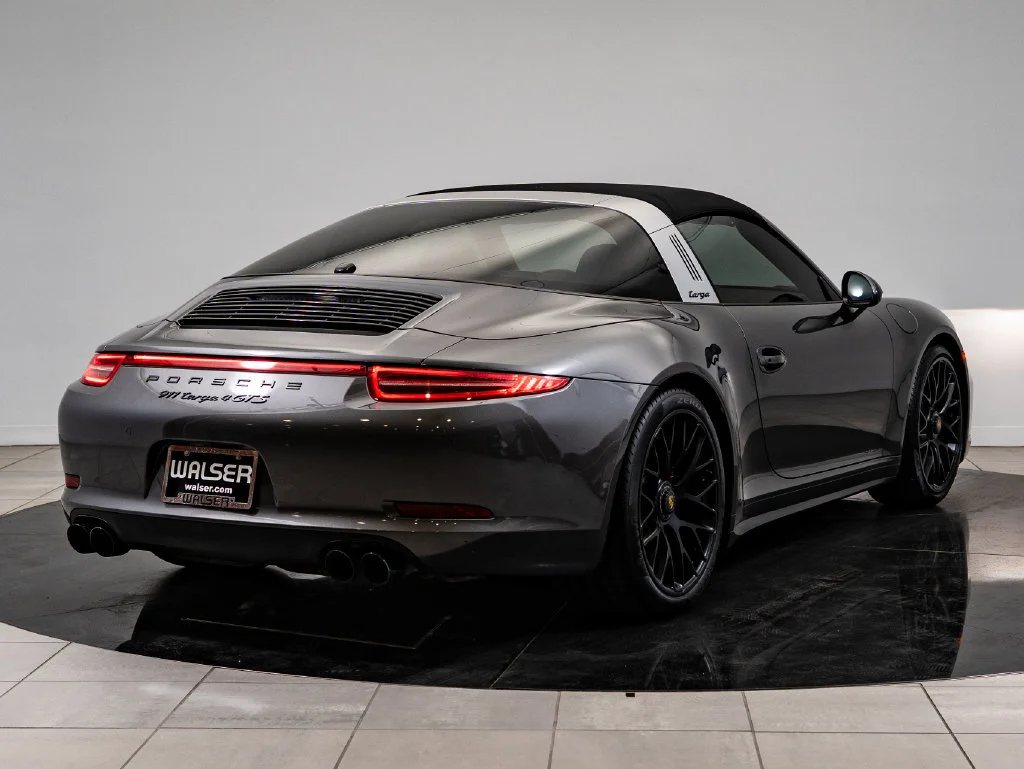 Used 2016 Agate Gray Metallic Porsche Targa 4 GTS image 8