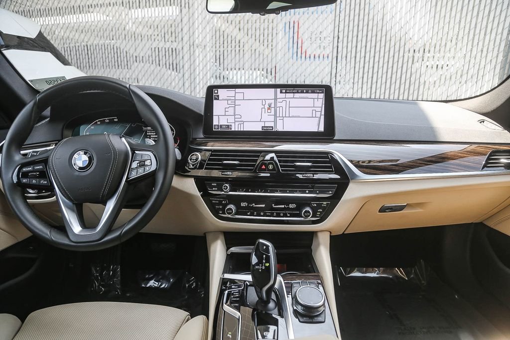 Certified Used 2023 Skyscraper Gray Metallic BMW 530i image 9