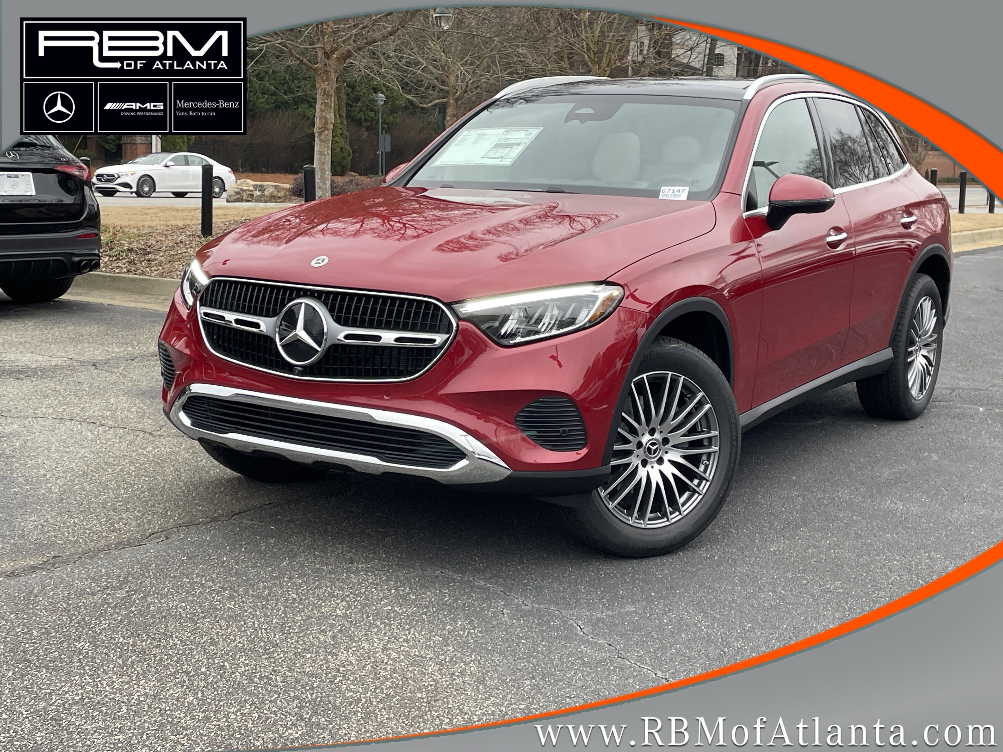New 2026 MANUFAKTUR Patagonia Red Metallic Mercedes-Benz GLC 300 SUV image 1