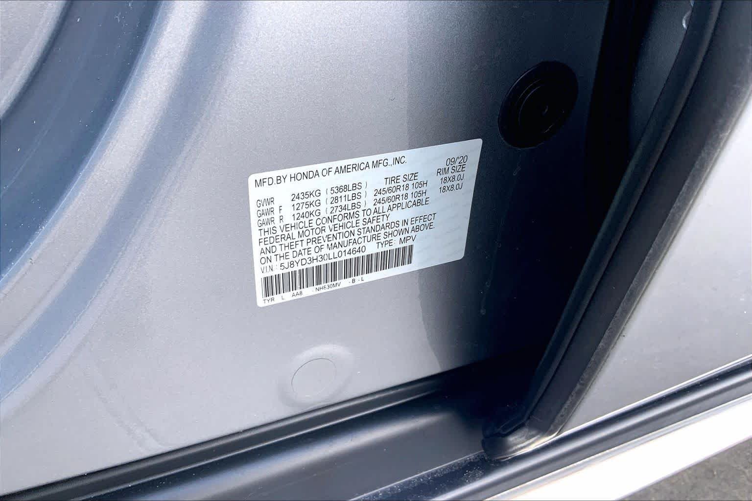 Used 2020 Lunar Silver Metallic Acura  image 37