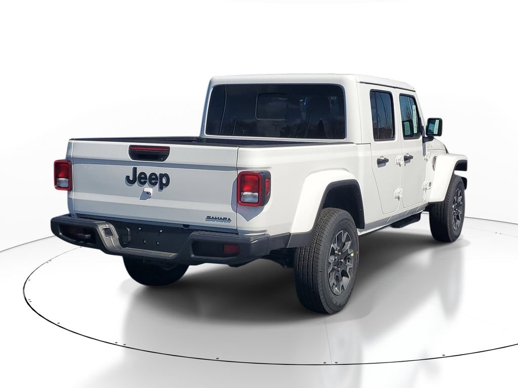 New 2026 Bright White Clearcoat Jeep Sahara image 4