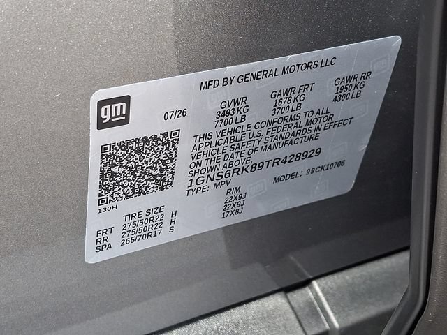 New 2026 Sterling Gray Metallic Chevrolet RST image 11