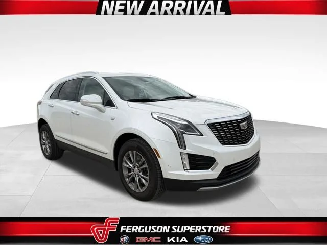 Used 2021 White Cadillac Premium Luxury image 1