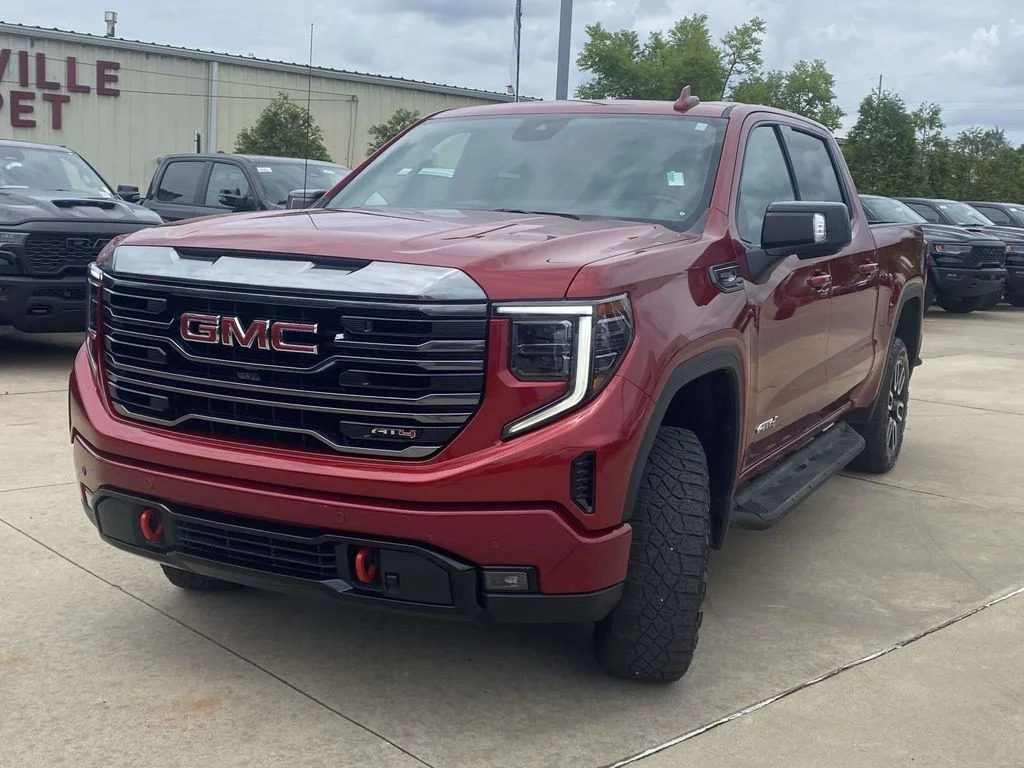 Used 2024 Red GMC AT4 image 3