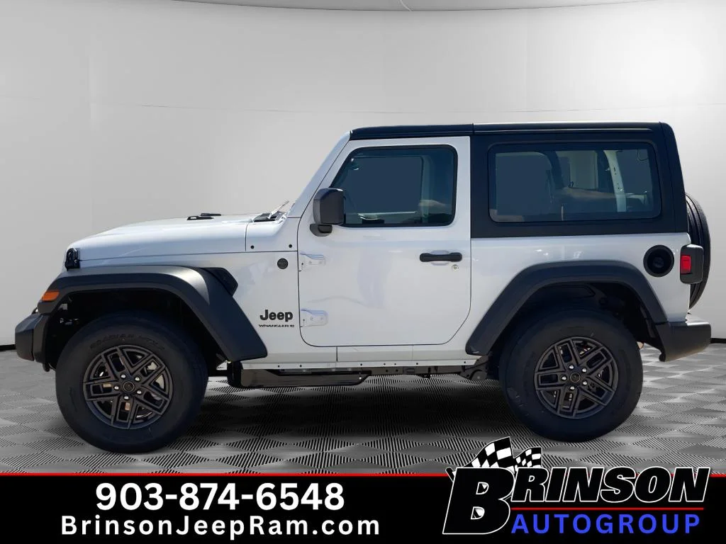 New 2026 Bright White Clear-Coat Exterior Paint Jeep Sport image 3