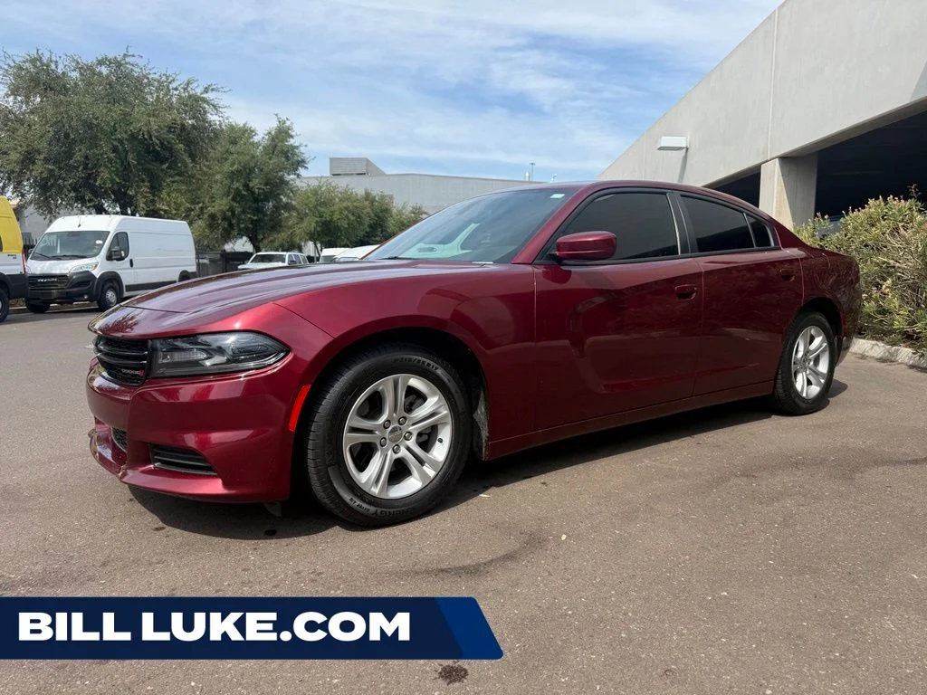 Used 2021 Red Dodge SXT image 1