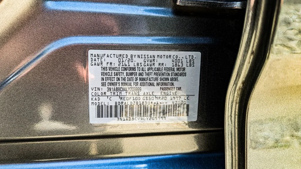 Certified Used 2020 Gray Nissan SV image 49