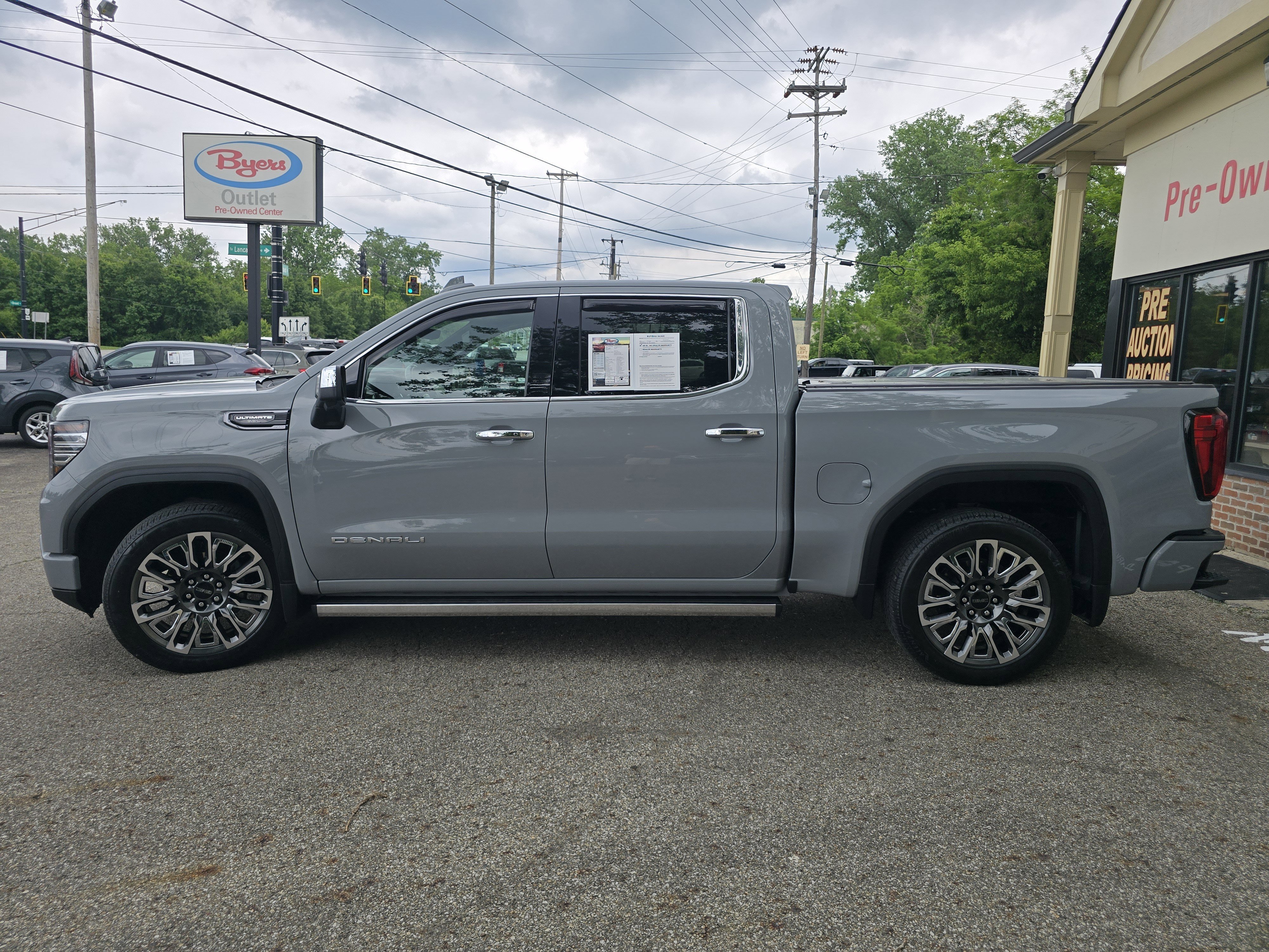 Used 2025 Thunderstorm Gray GMC Denali Ultimate image 19