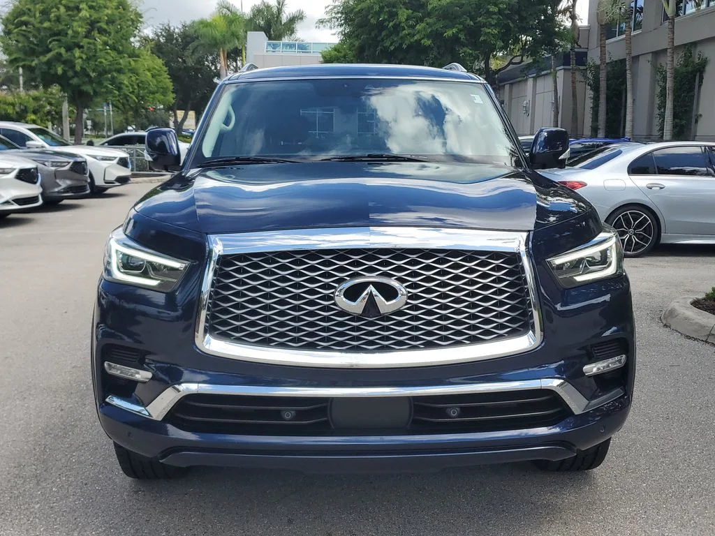 Used 2021 Blue INFINITI LUXE image 9