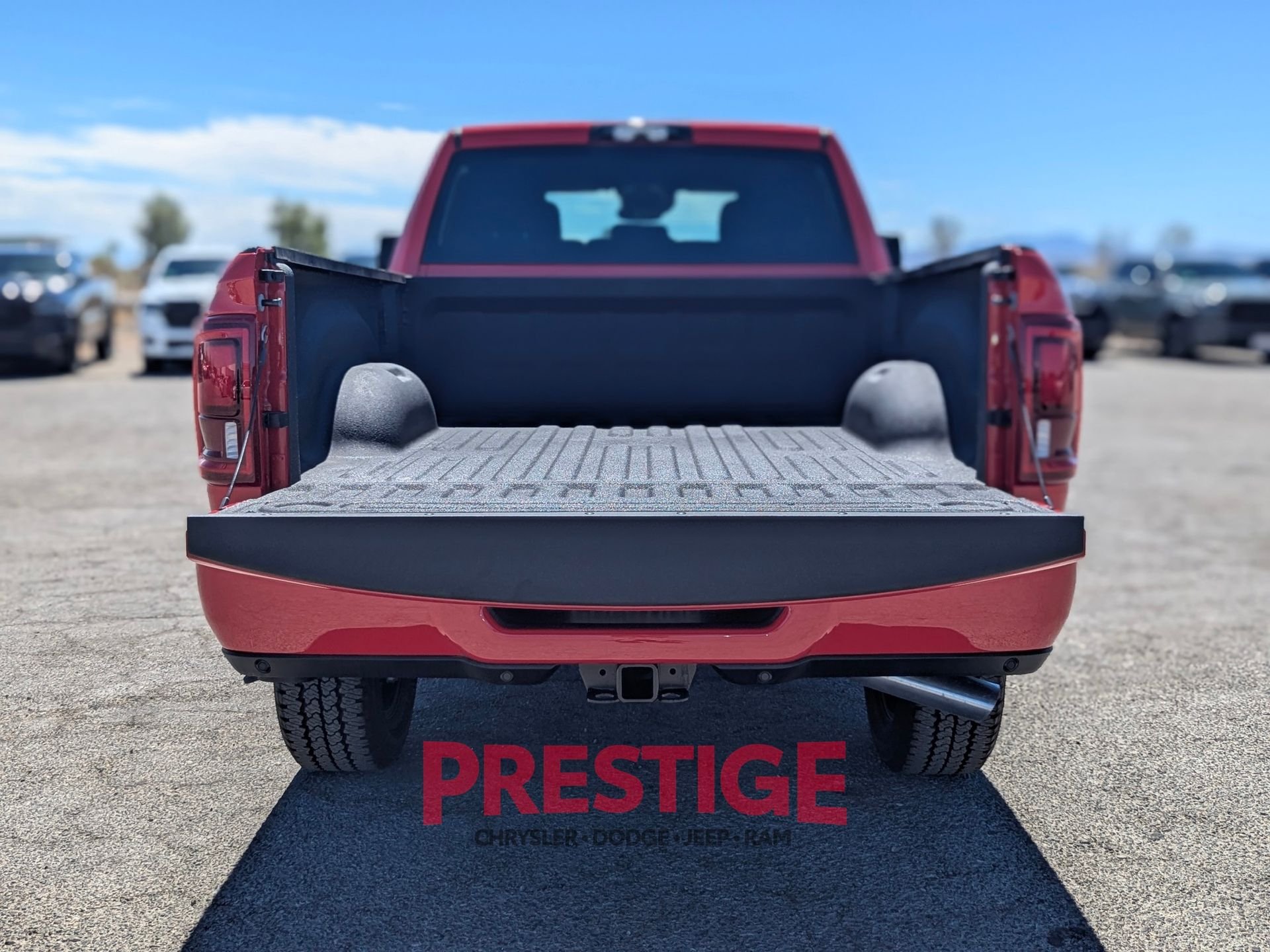 New 2026 Flame Red Clear-Coat Exterior Paint RAM Big Horn image 7