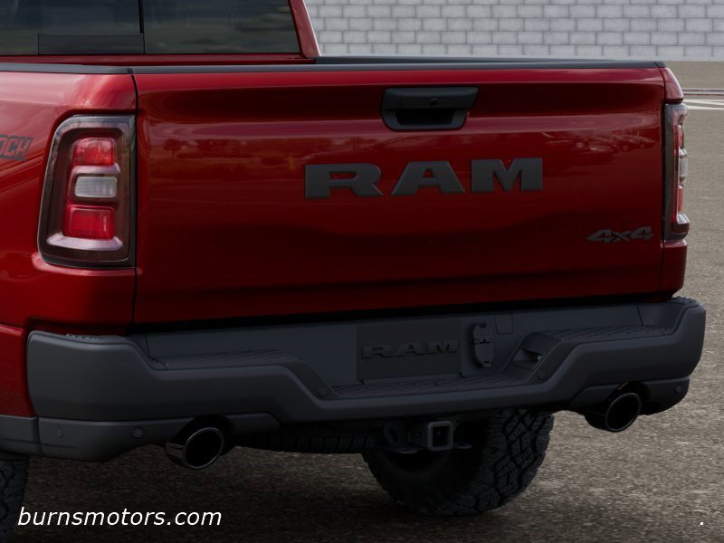 New 2026 Molten Red Pearl-Coat Exterior Paint RAM Warlock image 13