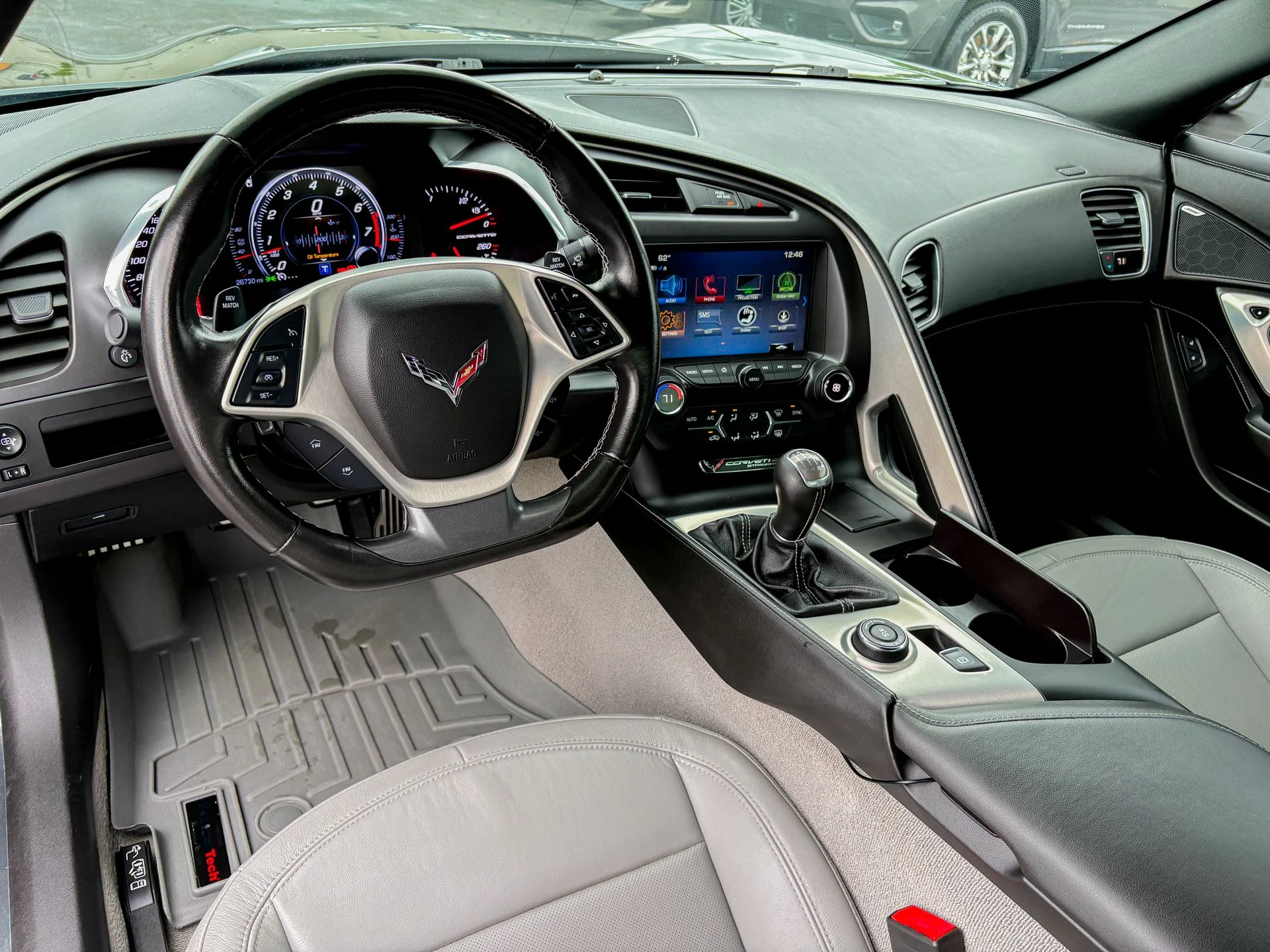 Used 2017 Gray Chevrolet Stingray image 22
