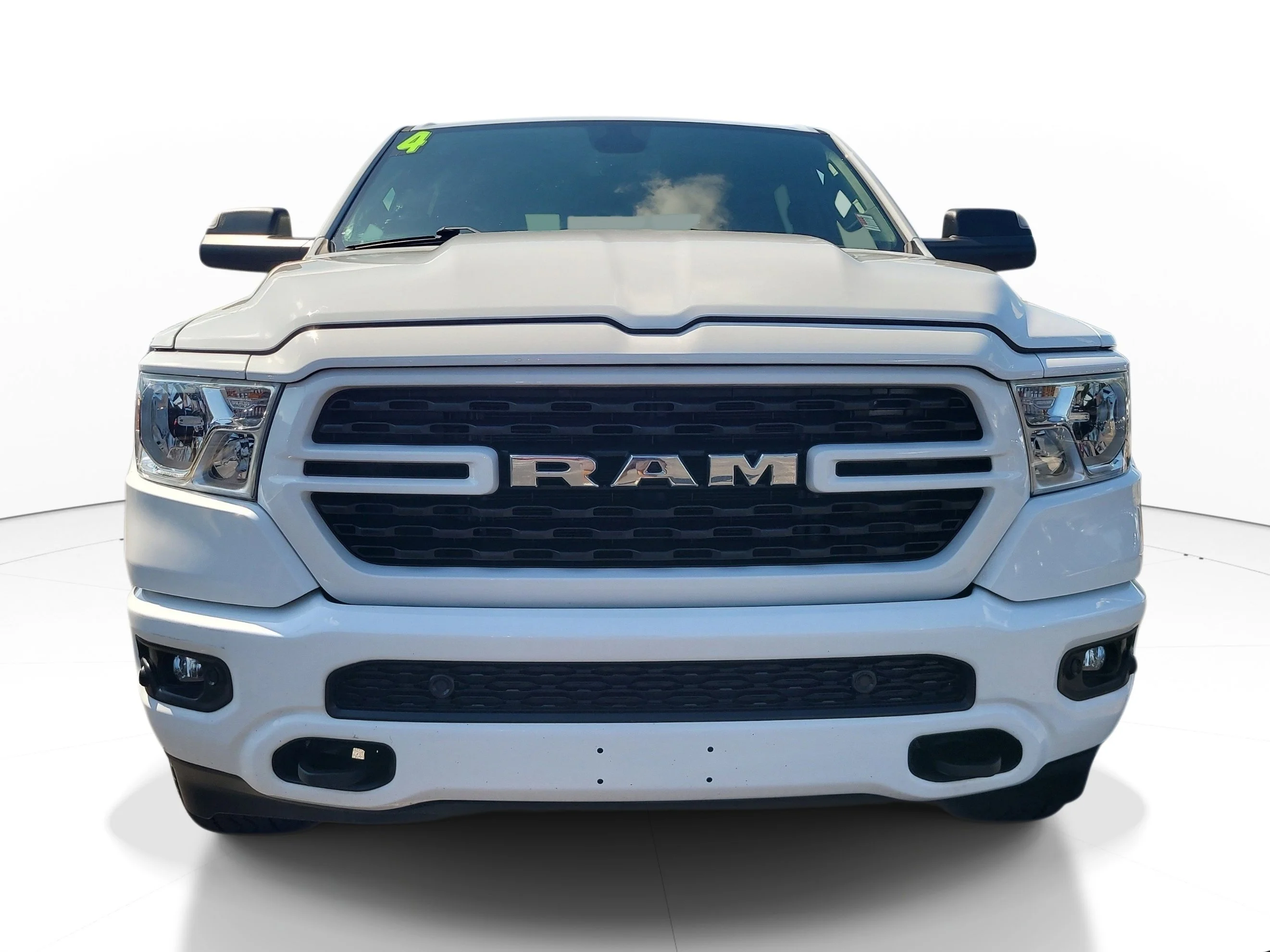Used 2024 Bright White Clearcoat Ram Big Horn image 2