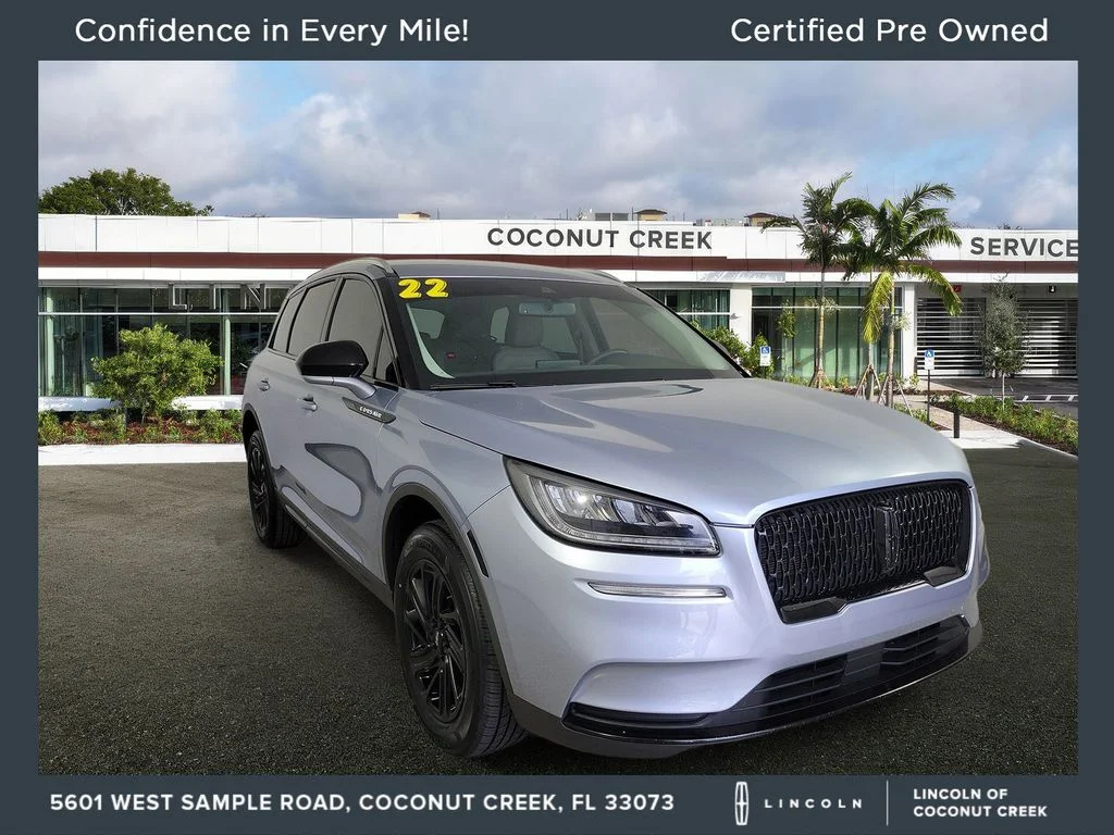 Certified Used 2022 Blue Lincoln Standard image 1