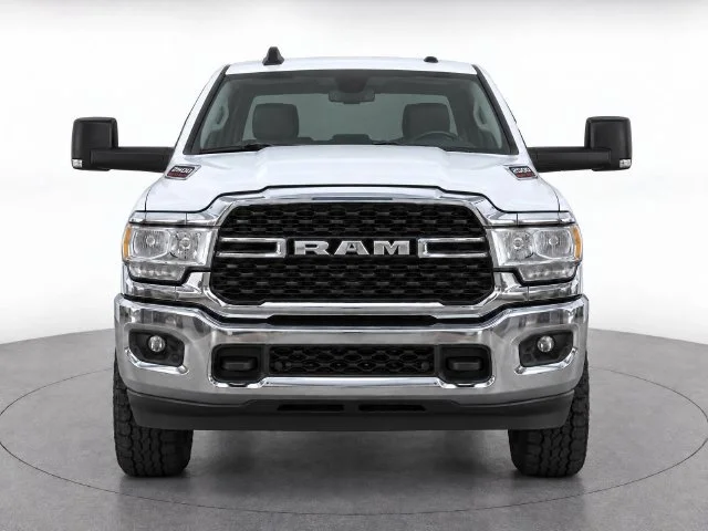 Used 2022 Bright White Clearcoat Ram Big Horn image 5