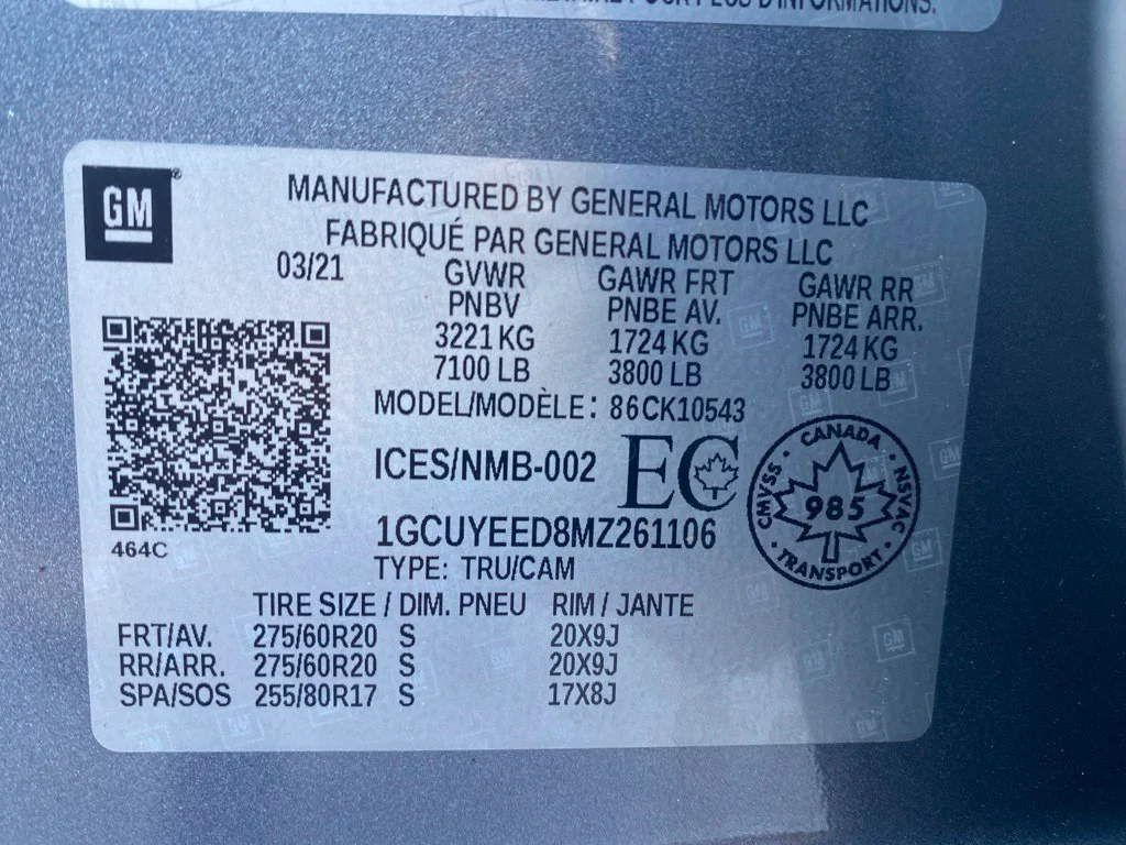 Used 2021 Satin Steel Metallic Chevrolet RST image 39