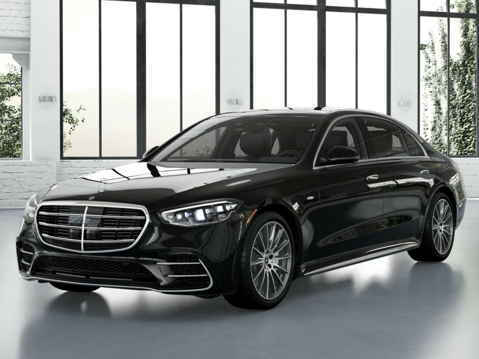 New 2026 Black Mercedes-Benz S 580e 4D Sedan 4MATIC® image 2