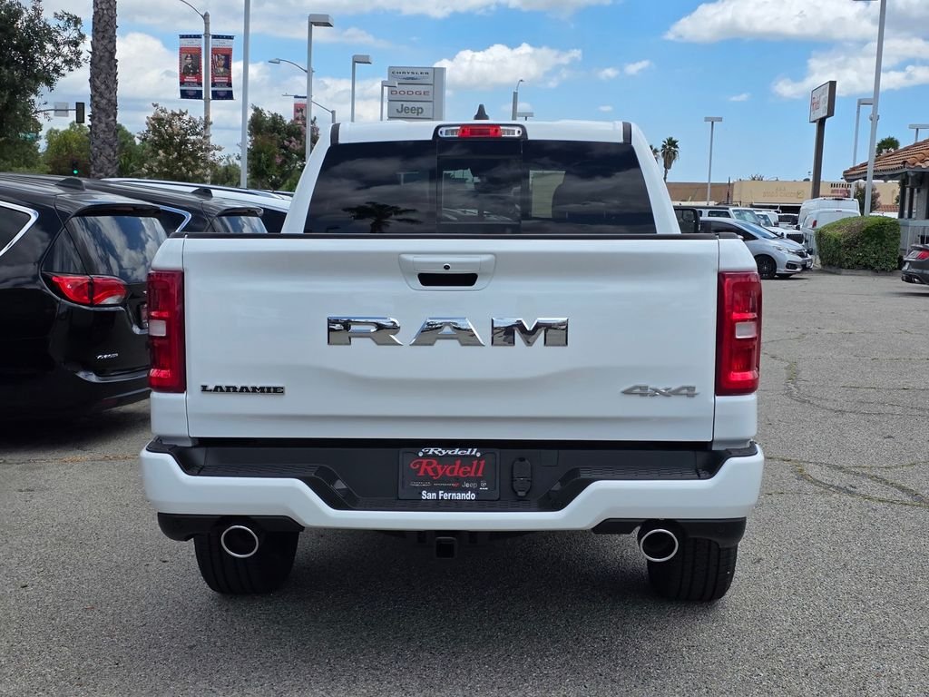 New 2026 Bright White Clear-Coat Exterior Paint RAM Laramie image 5