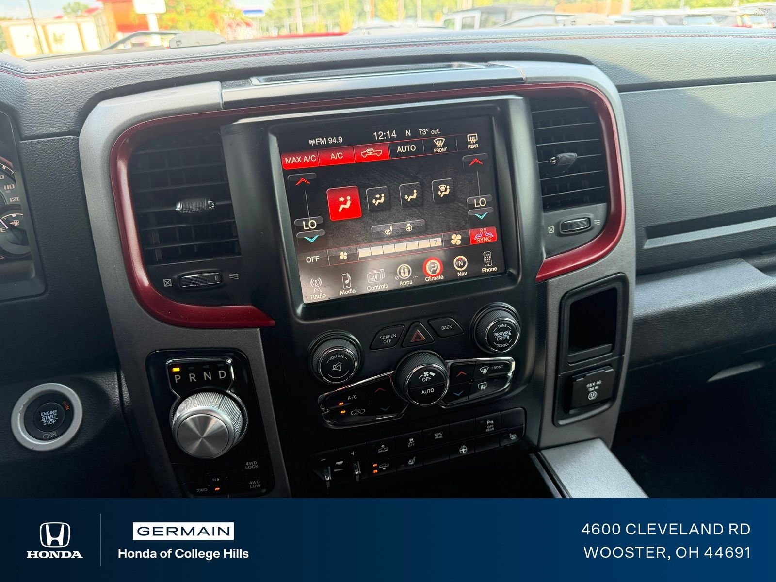 Used 2017 Flame Red Clearcoat Ram Rebel image 17