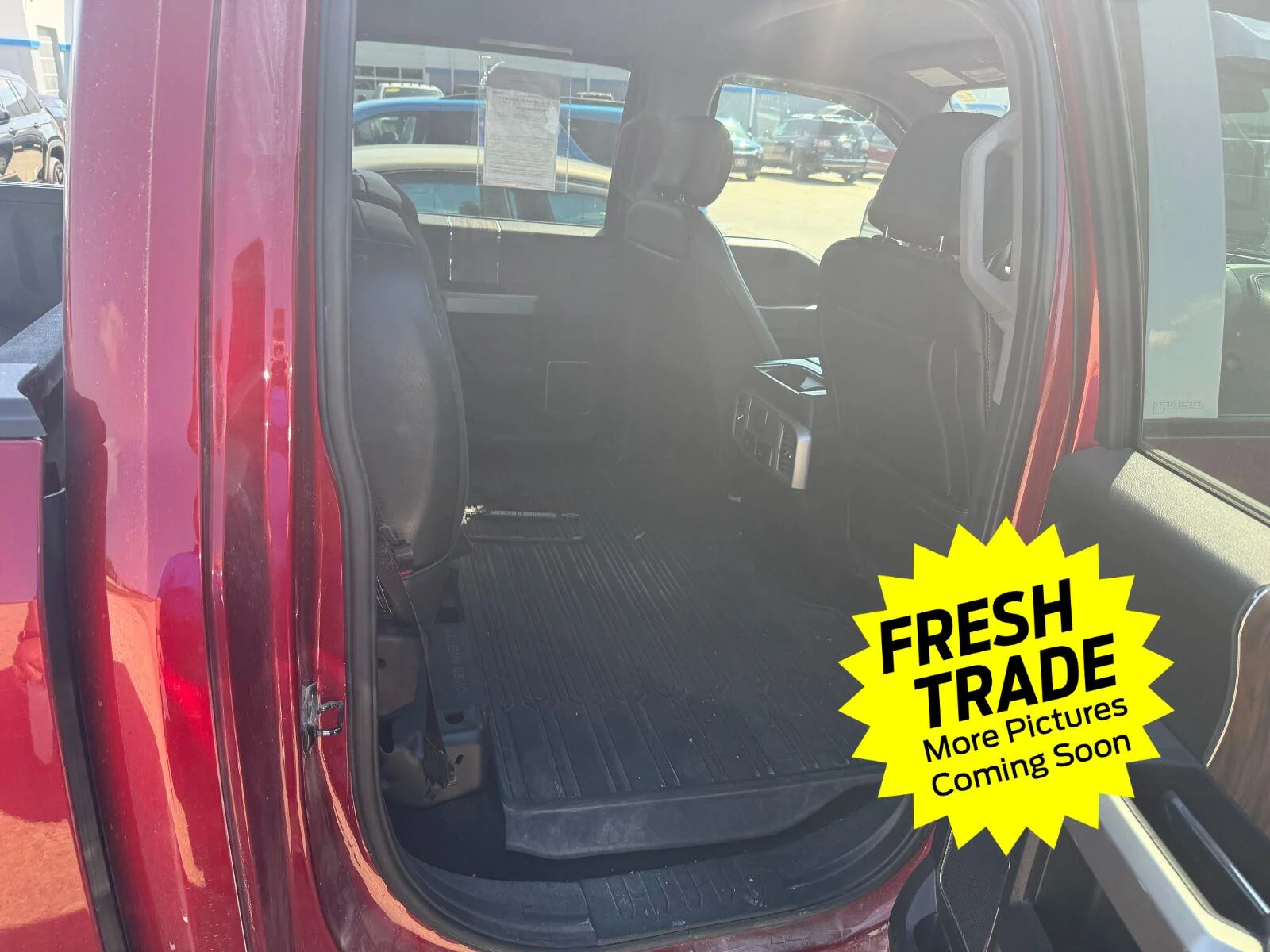 Used 2019 Ruby Red Metallic Tinted Clearcoat Ford LARIAT image 10