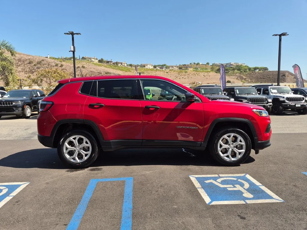 Certified Used 2024 Red Jeep Sport image 4