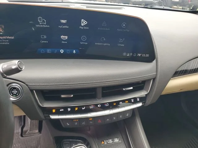 Used 2025 Summit White Cadillac Premium Luxury image 16