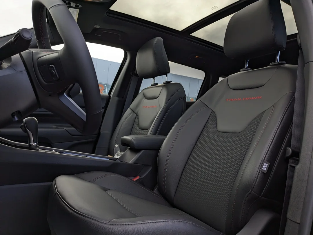 New 2026 Black Jeep Trailhawk - - 4x4 - Sun Sound & Nav - Pano Roof - Active Driving Assist & More! image 14
