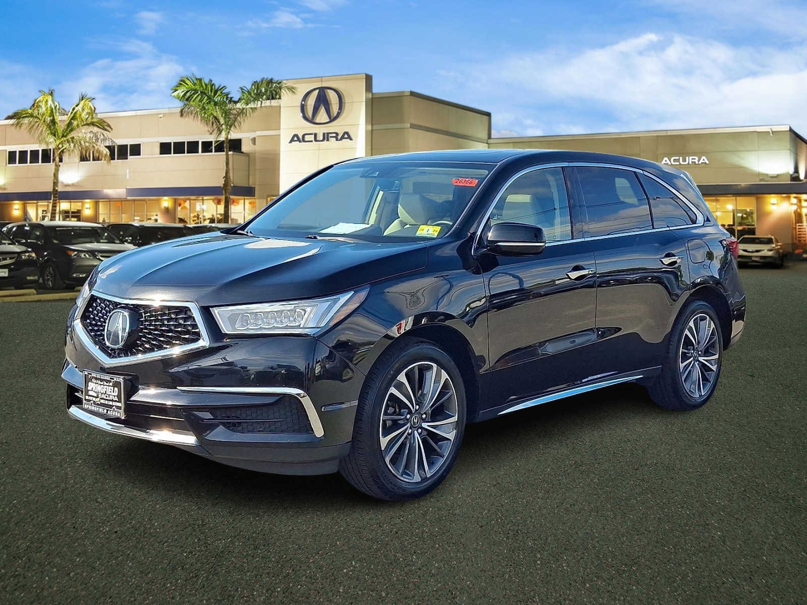 Certified Used 2019 Majestic Black Pearl Acura w/Technology/Entertainment Pkg image 3