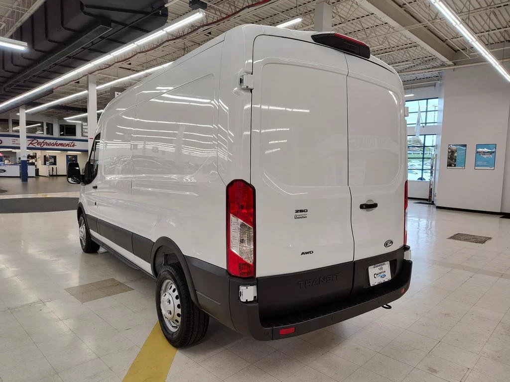 New 2027 Oxford White Ford Cargo Van image 6