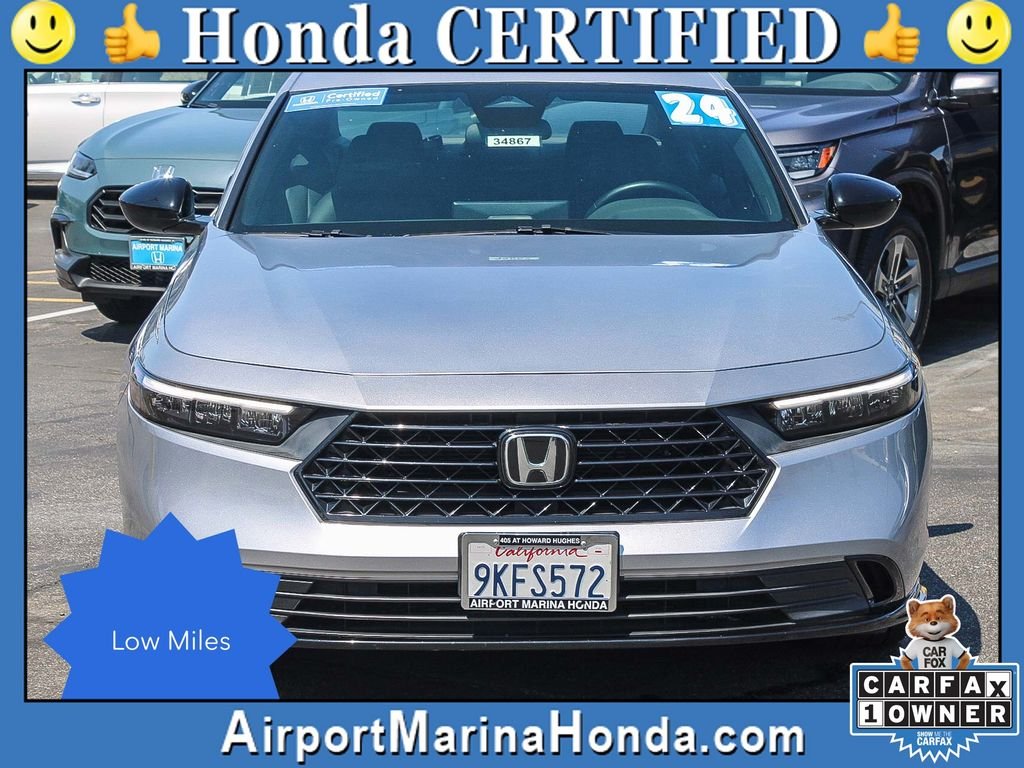 Certified Used 2024 Solar Silver Metallic Honda HYBRID SPORT-L image 17