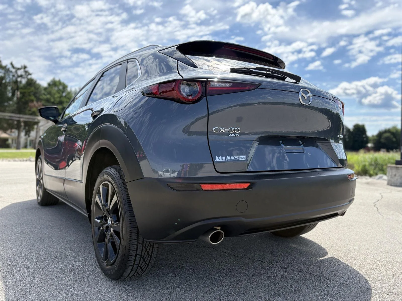 Used 2025 Polymetal Gray Metallic Mazda 2.5 S Carbon Edition image 21
