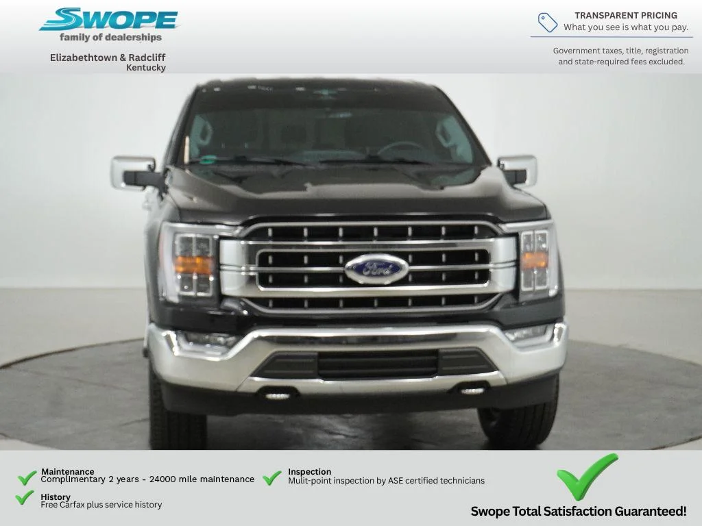 Certified Used 2023 Agate Black Ford LARIAT image 12