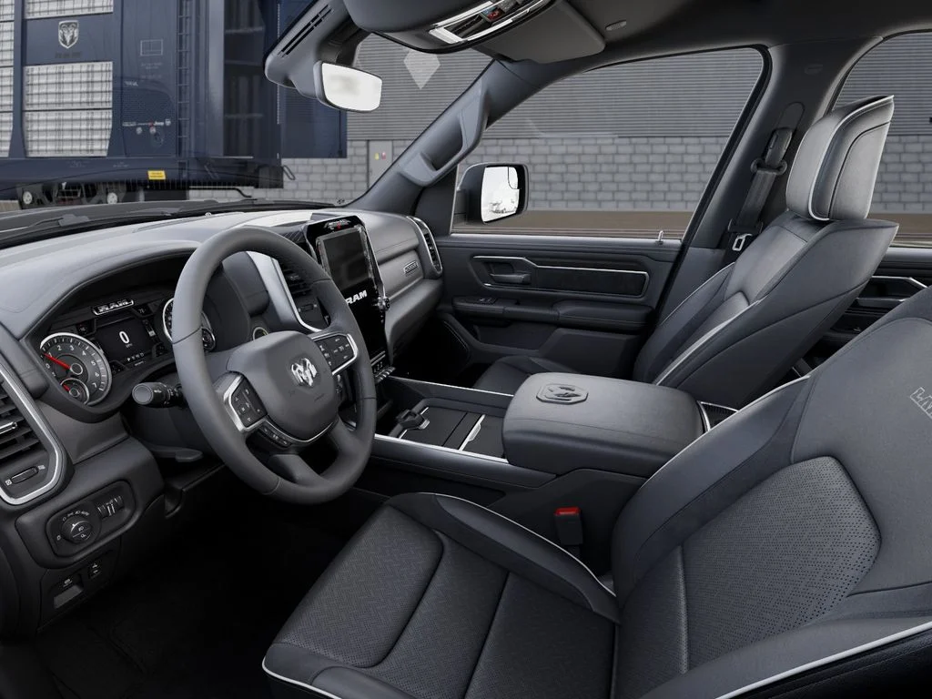 New 2026 Bright White Clear-Coat Exterior Paint RAM Laramie image 22