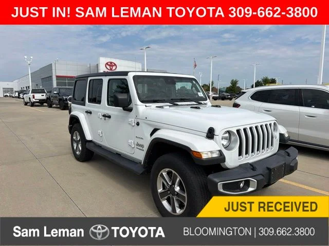 2020 Jeep Wrangler Unlimited Sahara for sale at Sam Leman Toyota of Bloomington