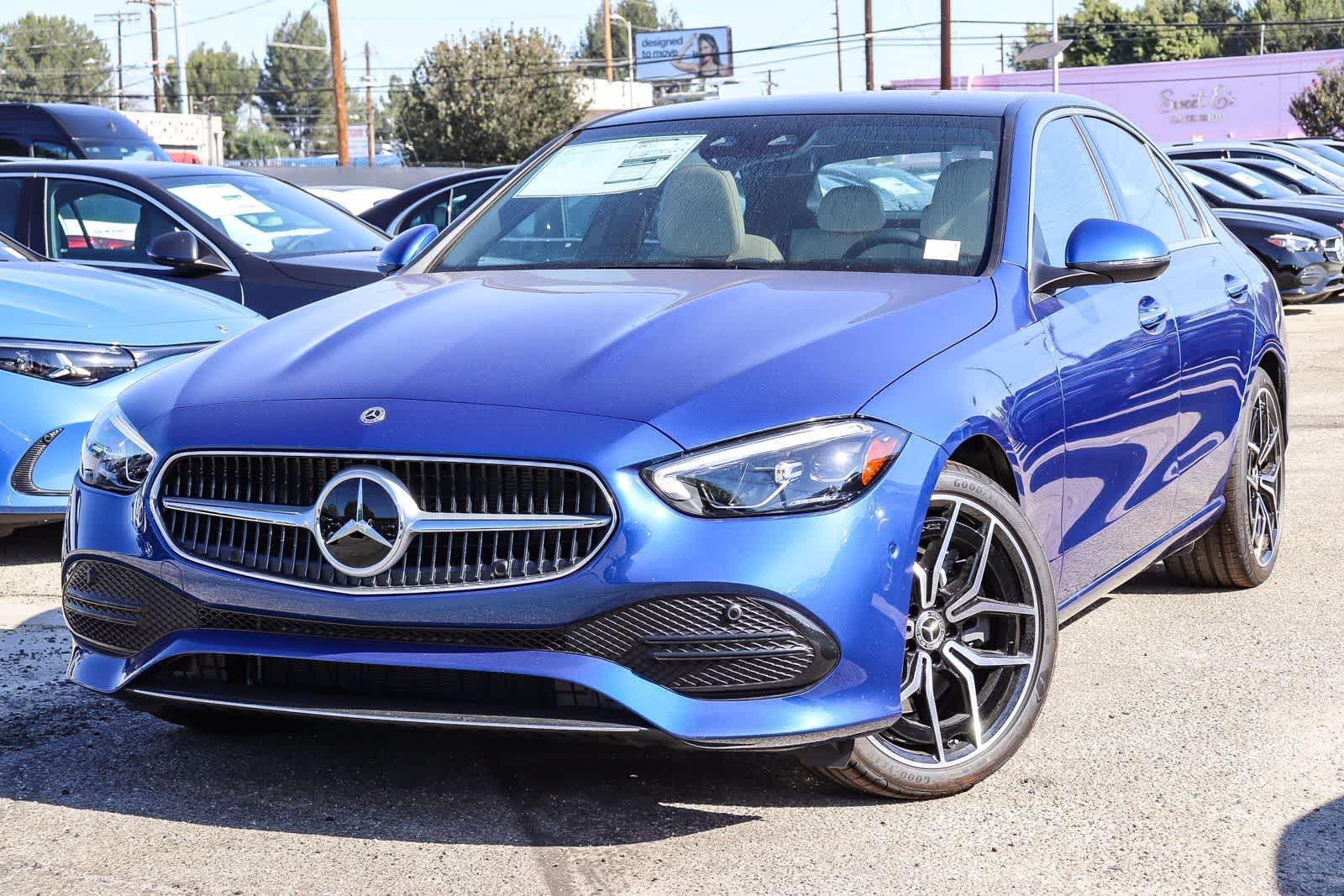 New 2026 Starling Blue Metallic Mercedes-Benz C 300 image 1