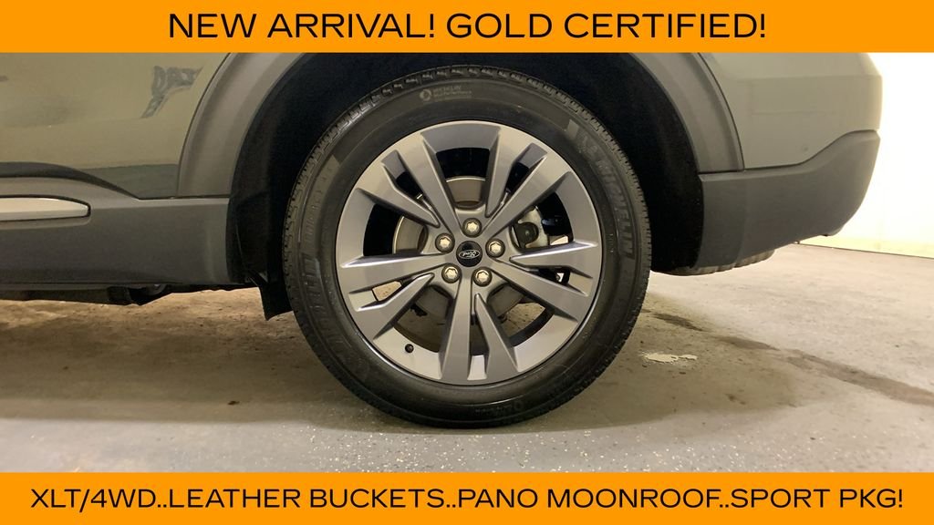 Certified Used 2023 Green Metallic Ford XLT image 23