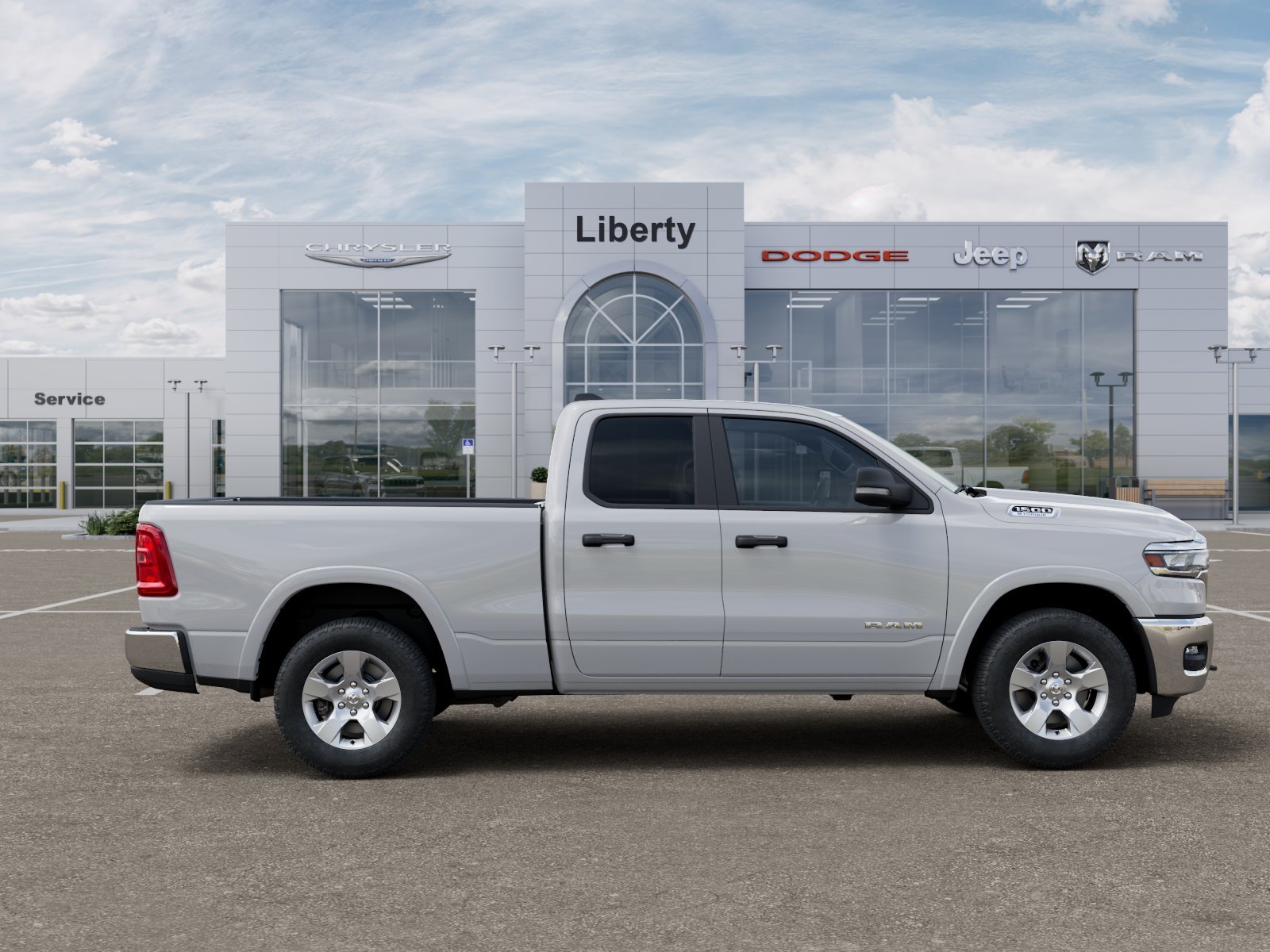 New 2026 Bright White Clearcoat RAM Big Horn/Lone Star image 53