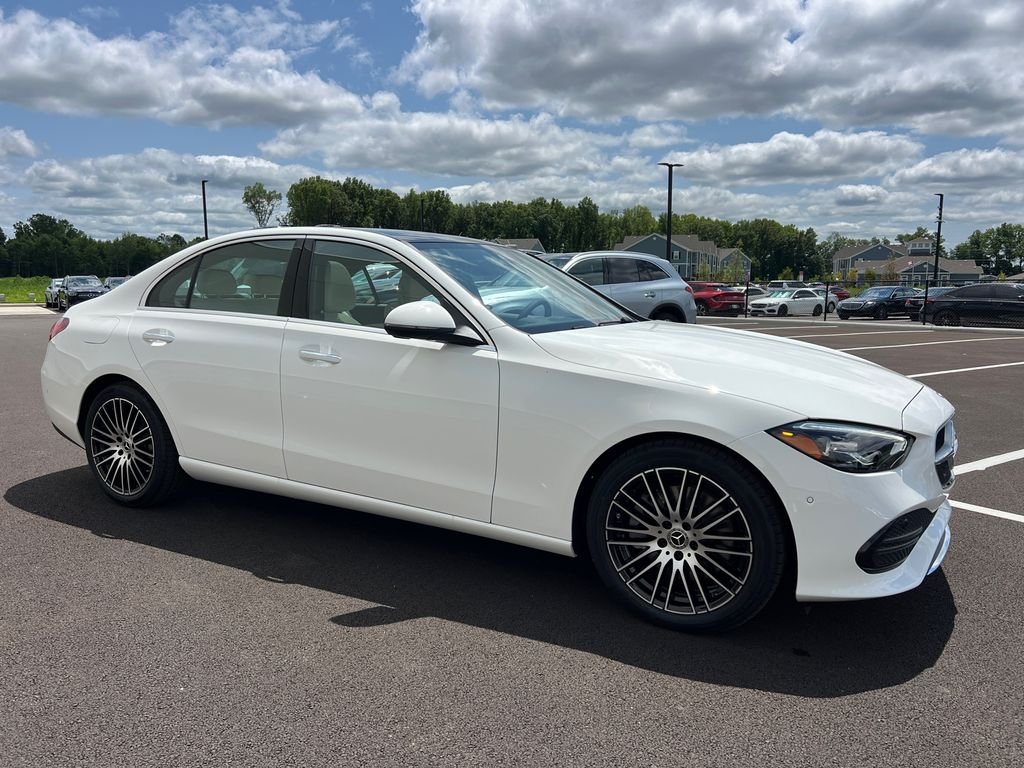 New 2026 Polar White Mercedes-Benz C 300 image 2