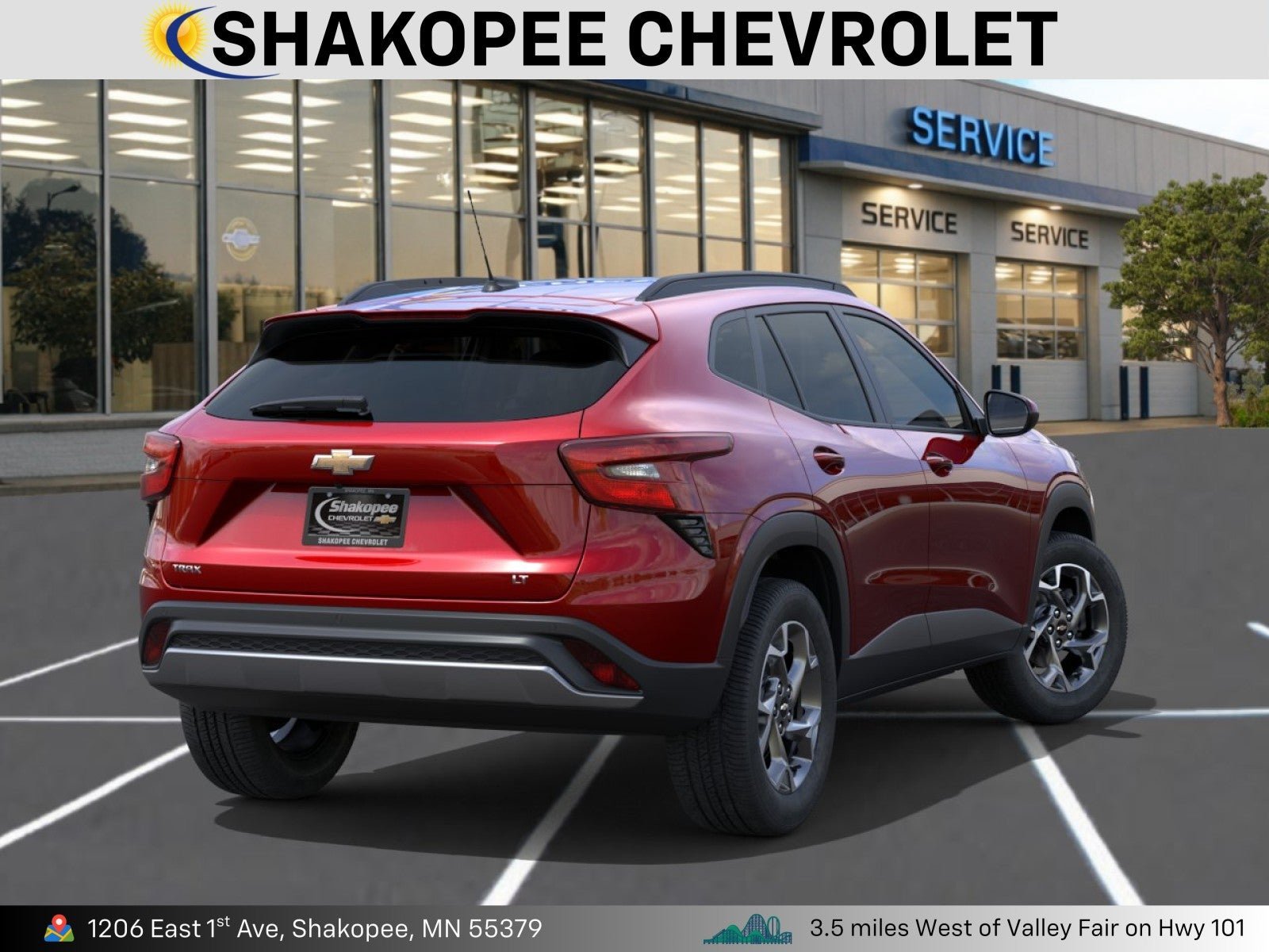 New 2026 Apex Red Chevrolet LT image 30