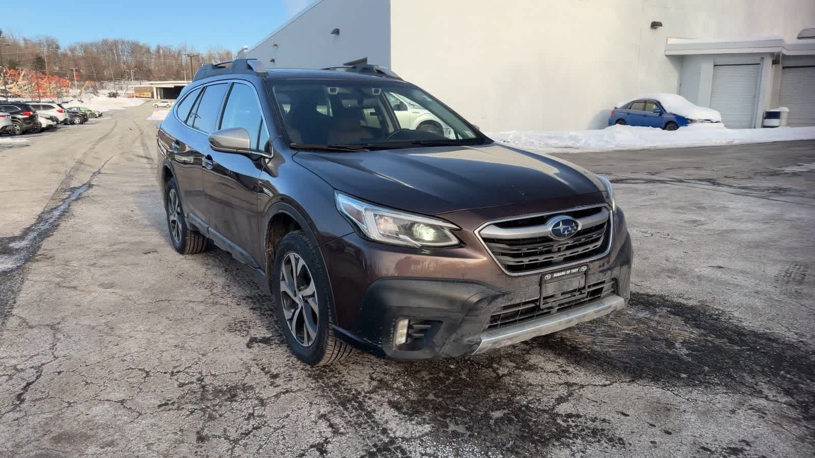 Used 2021 Subaru Outback Touring with VIN 4S4BTGPD2M3100022 for sale in Troy, NY
