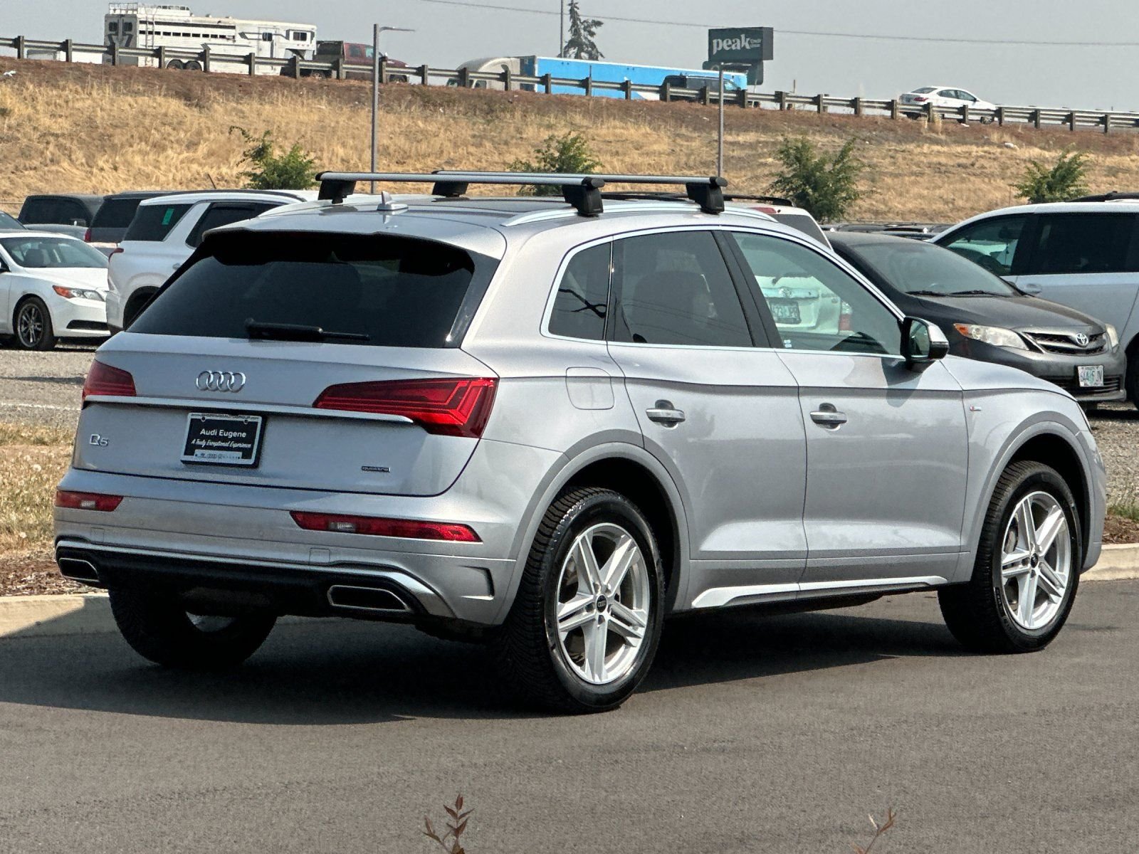 Used 2023 Silver Audi 55 Premium image 3